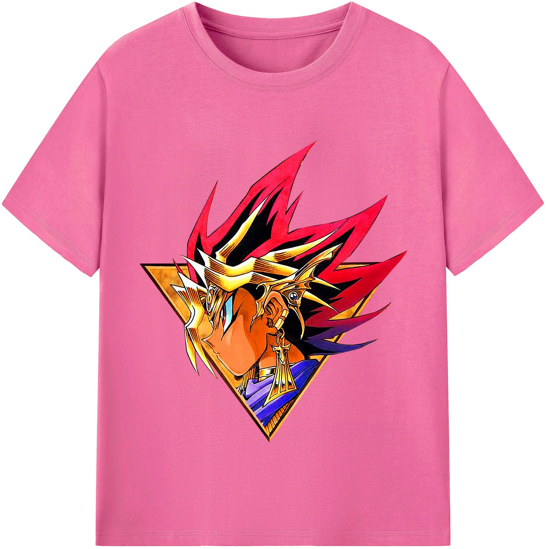 （画像用） 遊☆戯☆王 Yu-Gi-Oh! レディースカジュアルプリントTシャツ（綿100％）